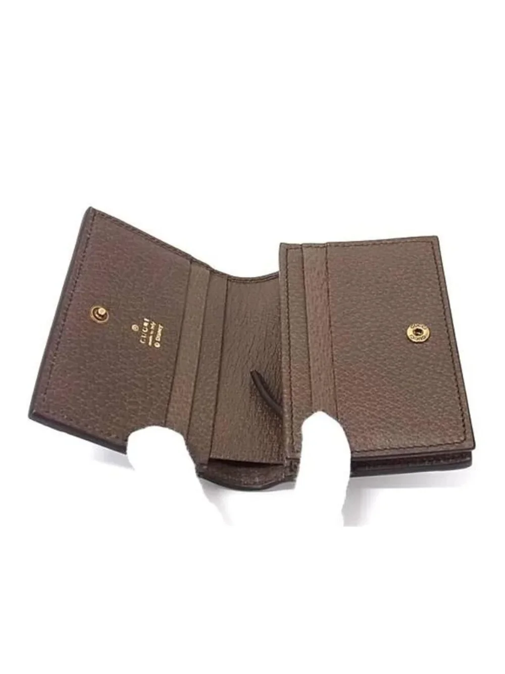 Gucci Disney Collaboration Donald Duck GG Supreme Leather Bifold Wallet - Picture 3 of 6